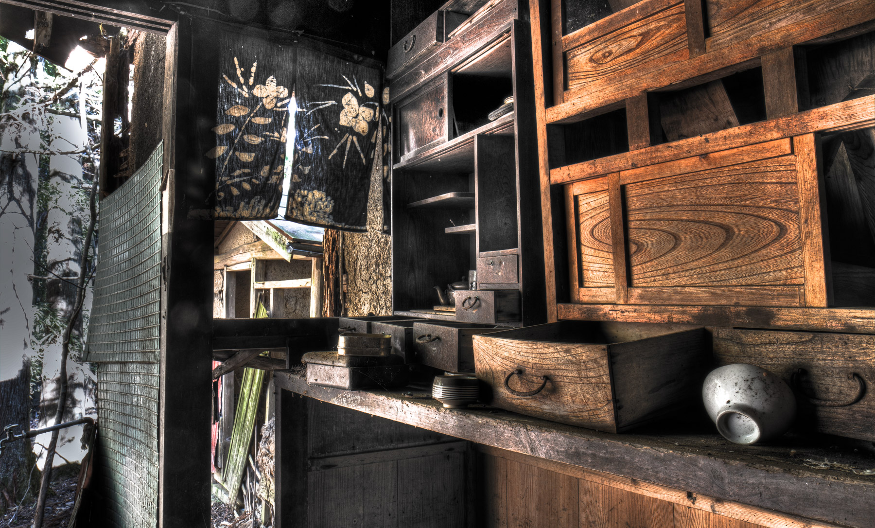 abandoned, haikyo, ruin, urban exploration, urbex, village
