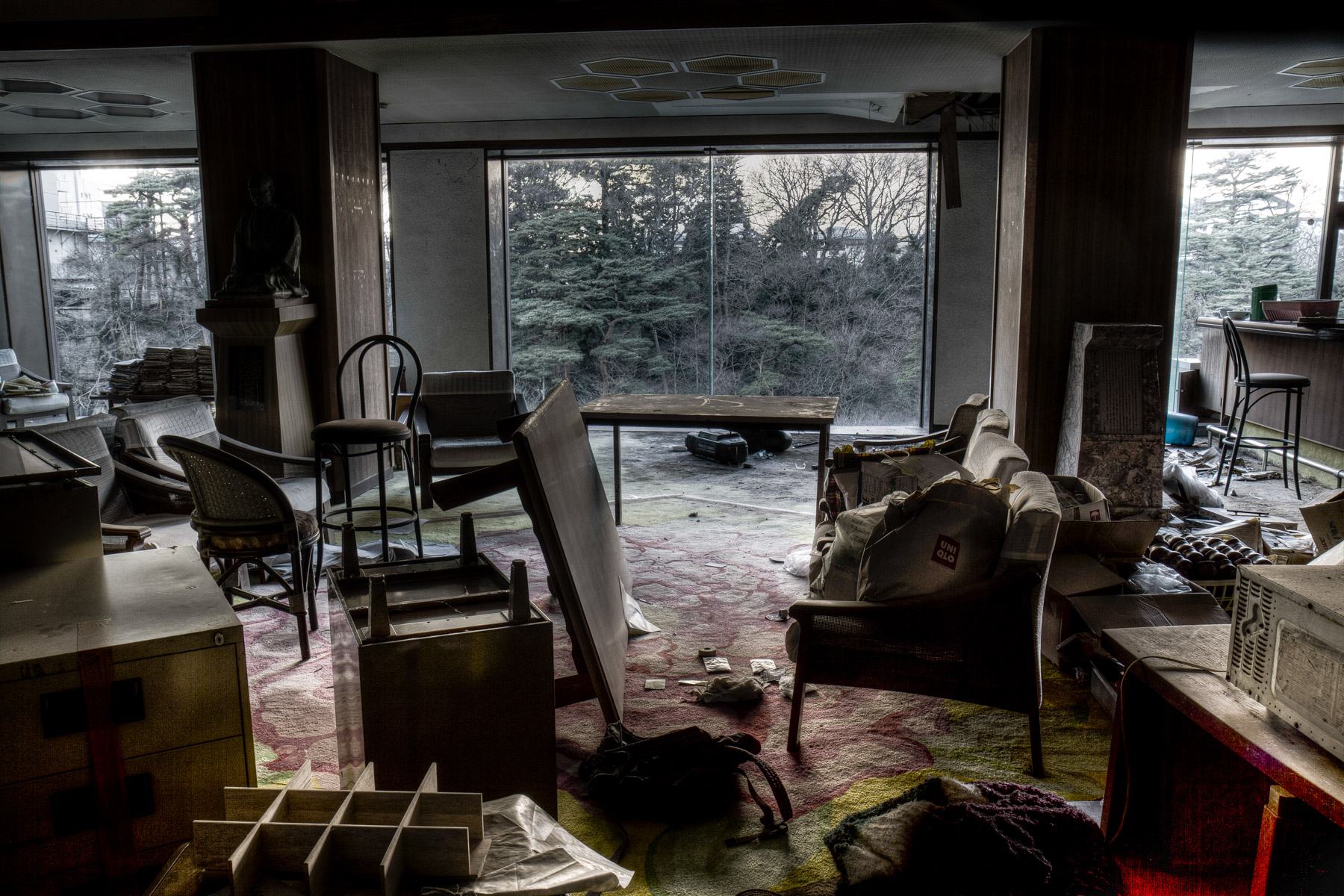 abandoned, haikyo, hotel, ruin, urban exploration, urbex