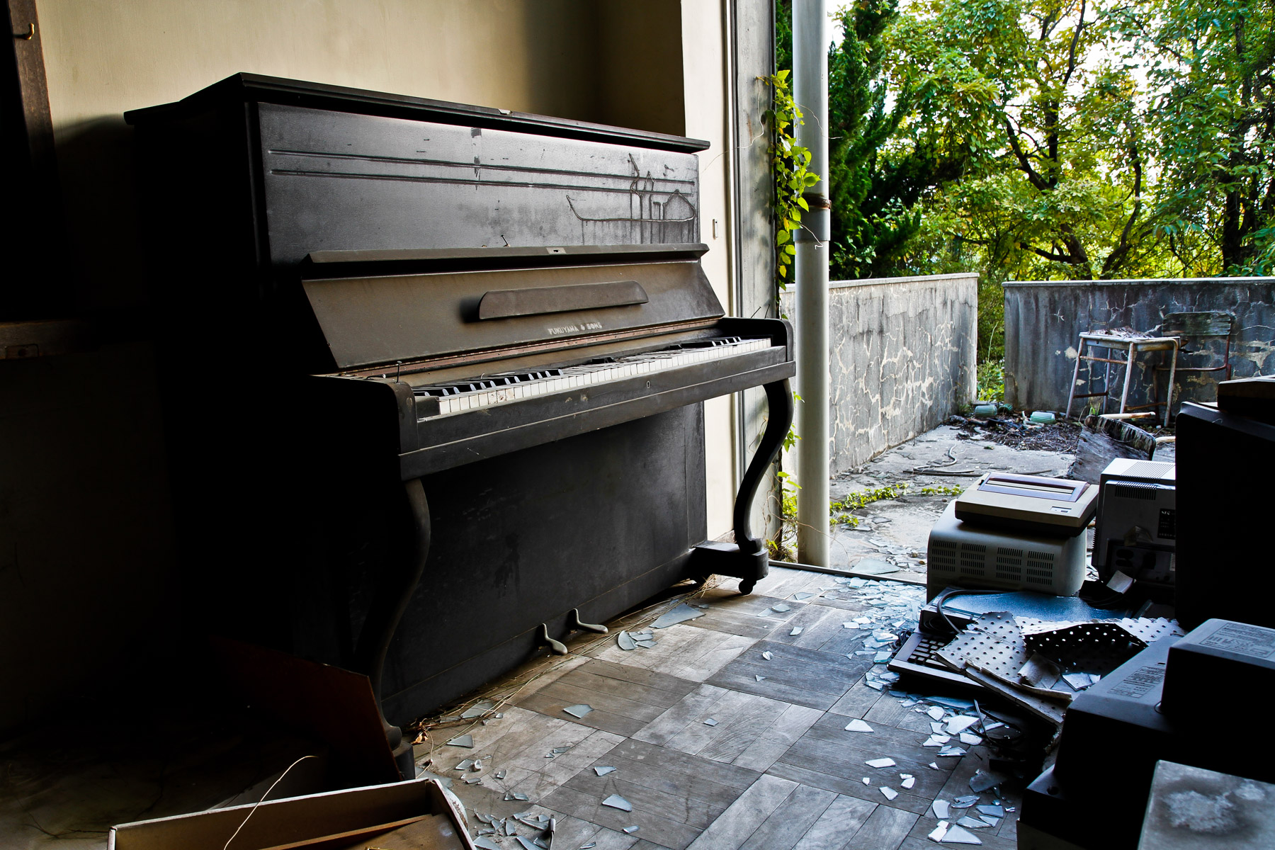 abandoned, chubu, haikyo, japan, japanese, matsumoto, nagano, ruin, school, urban exploration, urbex