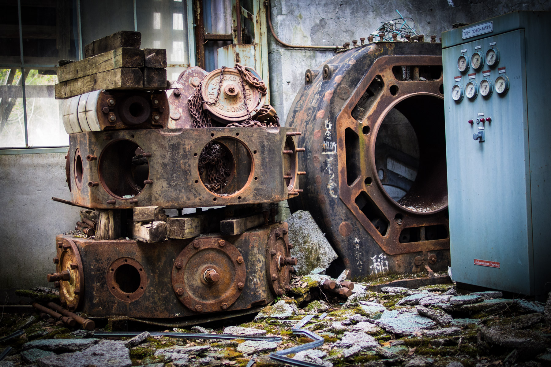 abandoned, factory, haikyo, mine, ruin, urban exploration, urbex