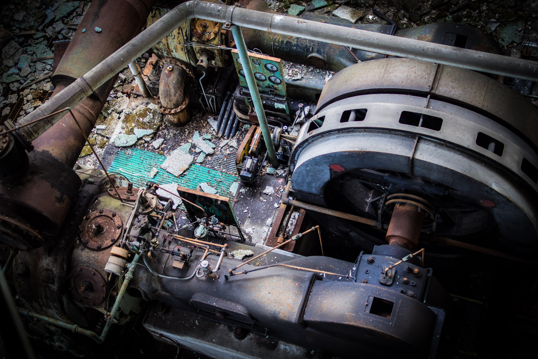 abandoned, factory, haikyo, mine, ruin, urban exploration, urbex