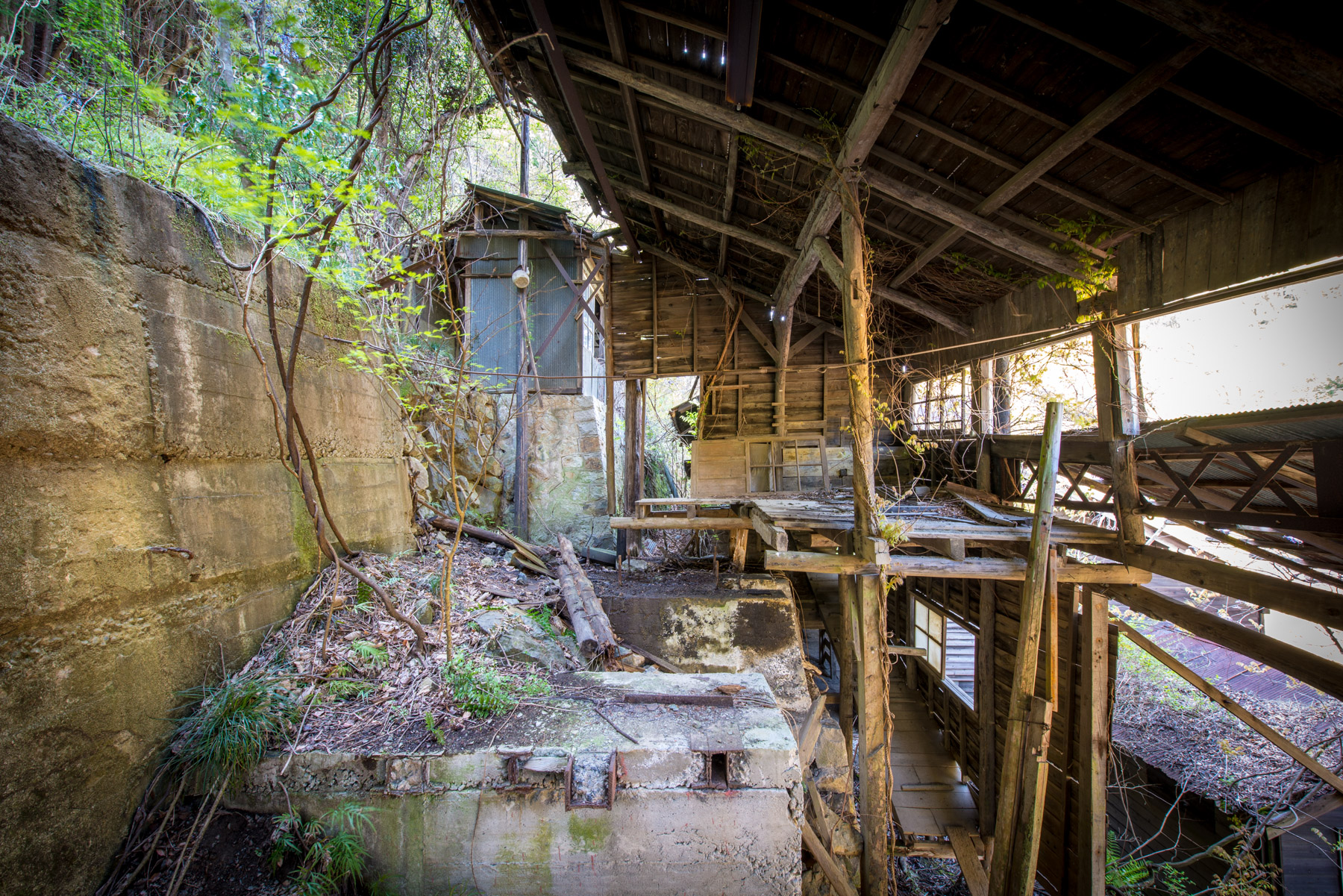 abandoned, chugoku, factory, haikyo, japan, japanese, mine, okayama, ruin, urban exploration, urbex