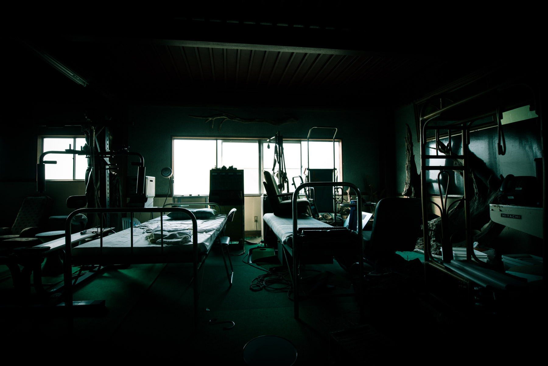 abandoned, haikyo, hospital, ruin, urban exploration, urbex