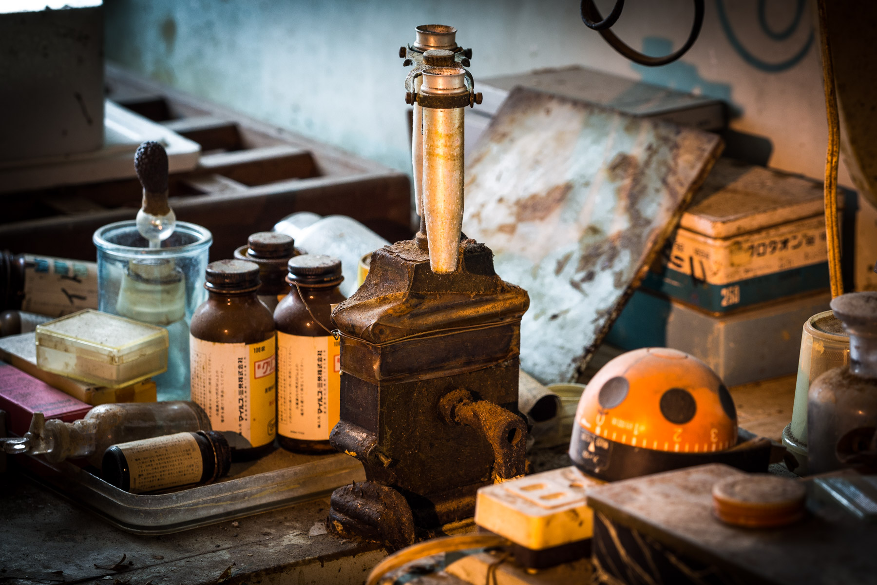 abandoned, haikyo, hospital, ruin, urban exploration, urbex