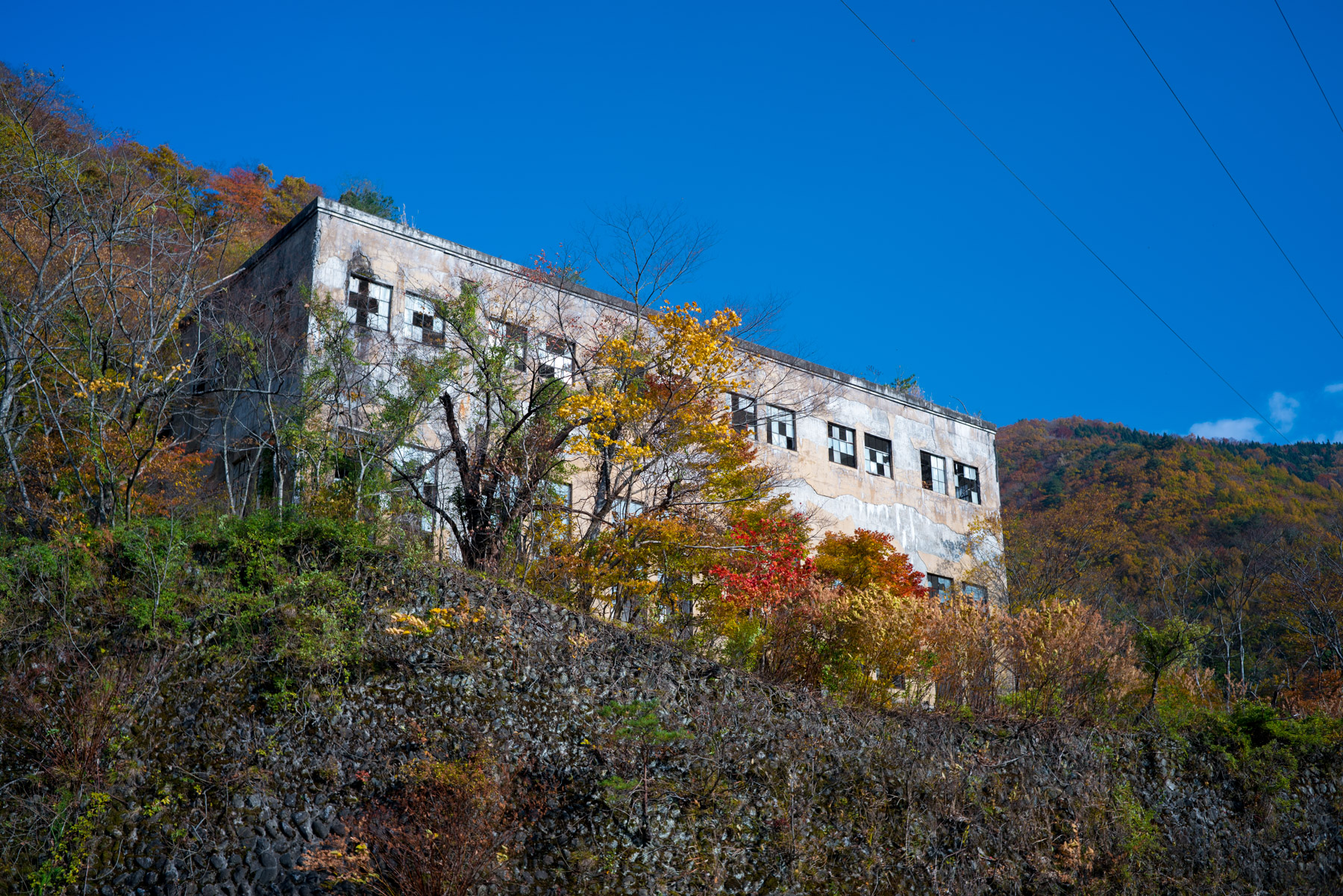 abandoned, autumn, factory, haikyo, iwate, japan, japanese, power-plant, ruin, tohoku, urban exploration, urbex
