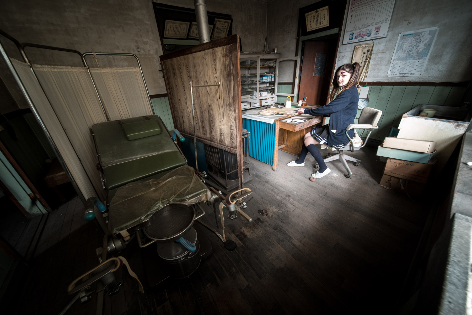 abandoned, gunma, haikyo, hospital, japan, japanese, kanto, ruin, urban exploration, urbex