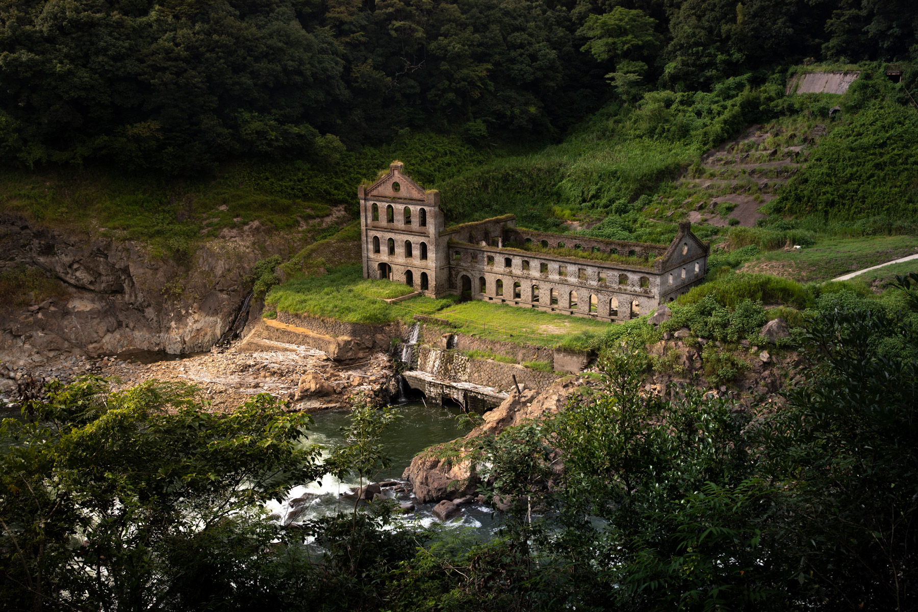 abandoned, factory, haikyo, japan, japanese, kagoshima, kyushu, power-plant, ruin, urban exploration, urbex