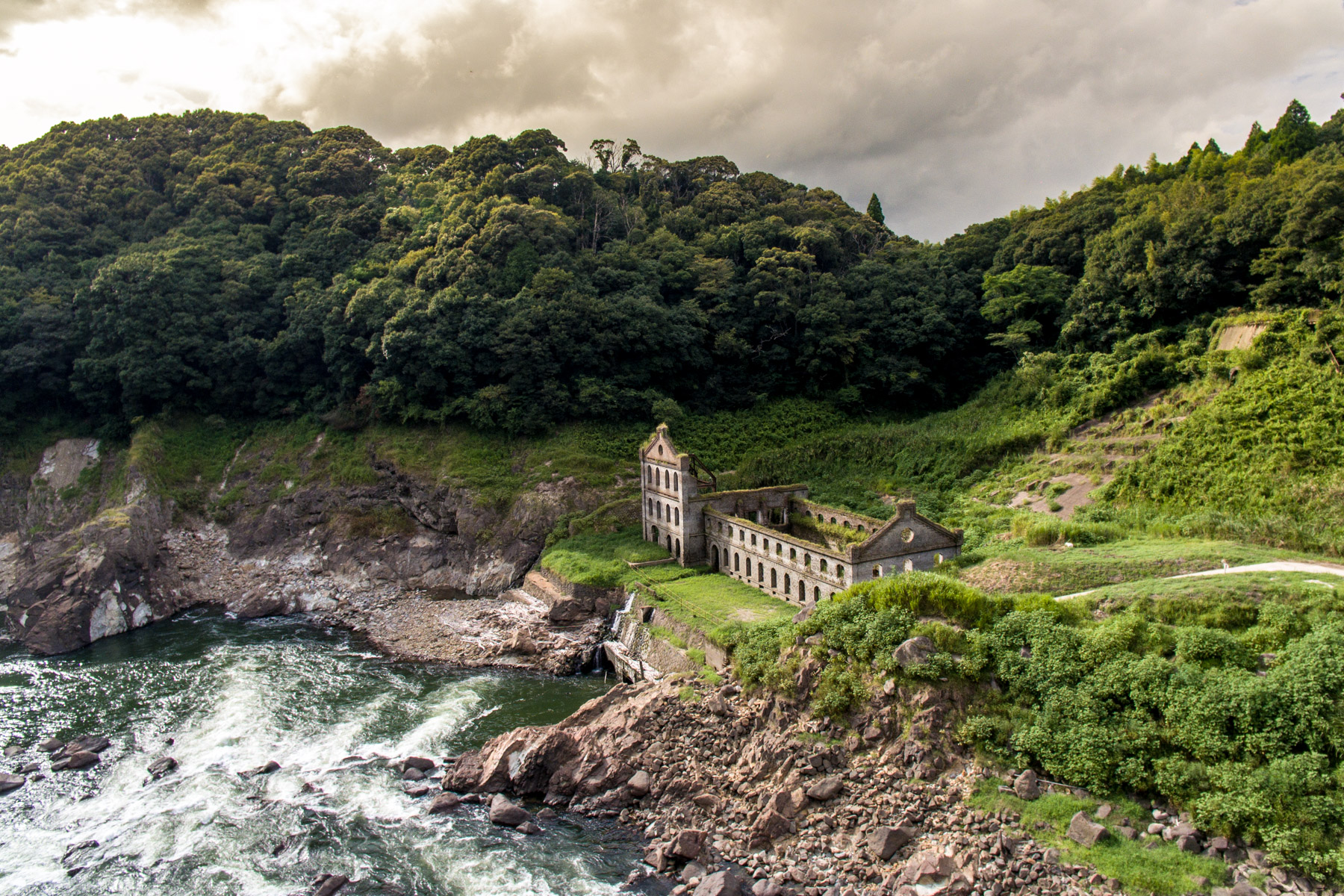 abandoned, factory, haikyo, japan, japanese, kagoshima, kyushu, power-plant, ruin, urban exploration, urbex