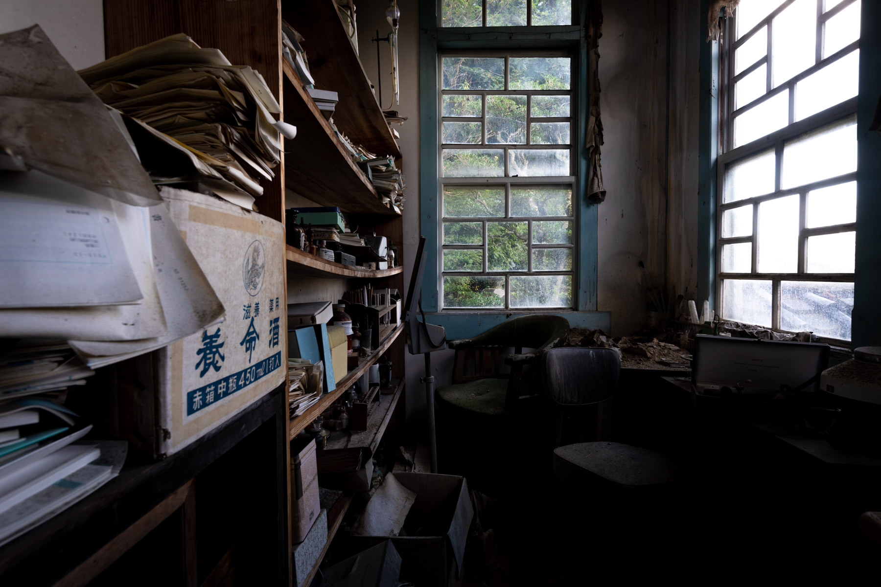 abandoned, haikyo, hospital, japan, japanese, kansai, mie, ruin, urban exploration, urbex