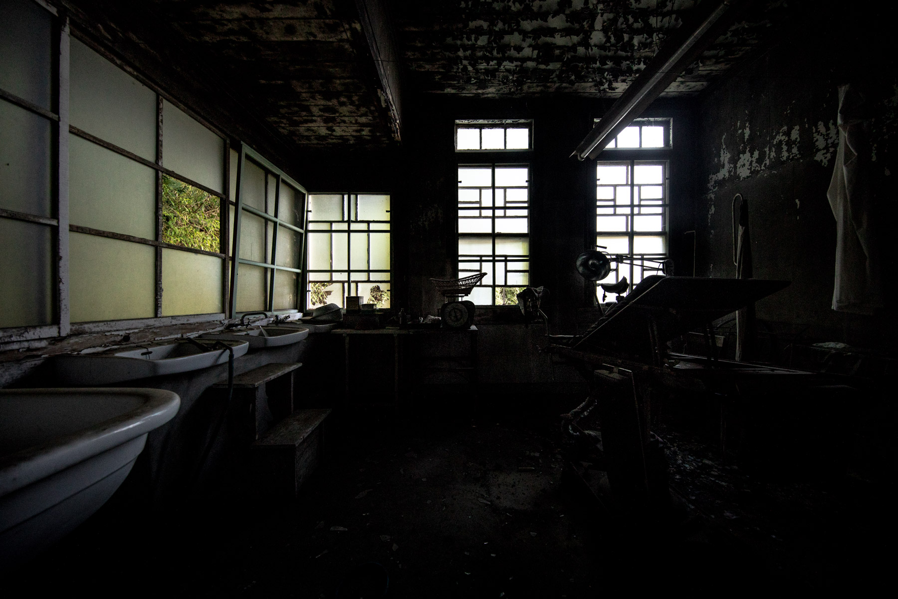 abandoned, haikyo, hospital, japan, japanese, kansai, mie, ruin, urban exploration, urbex