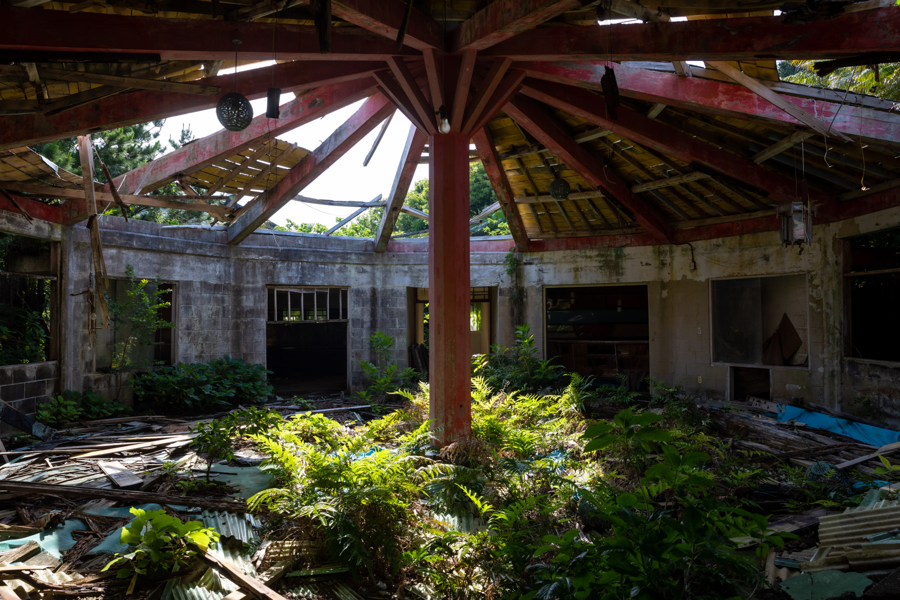 abandoned, hachijojima, haikyo, hotel, japan, japanese, kanto, ruin, tokyo, tokyo-islands, urban exploration, urbex