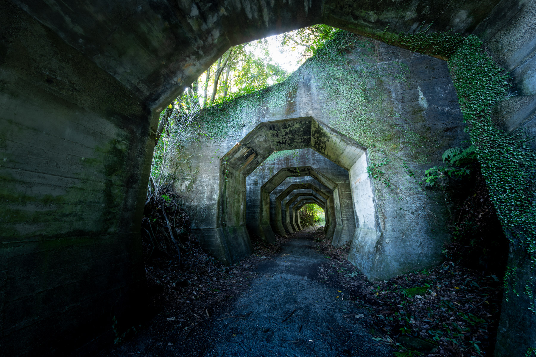 abandoned, haikyo, japan, japanese, kumamoto, kyushu, ruin, tunnel, urban exploration, urbex