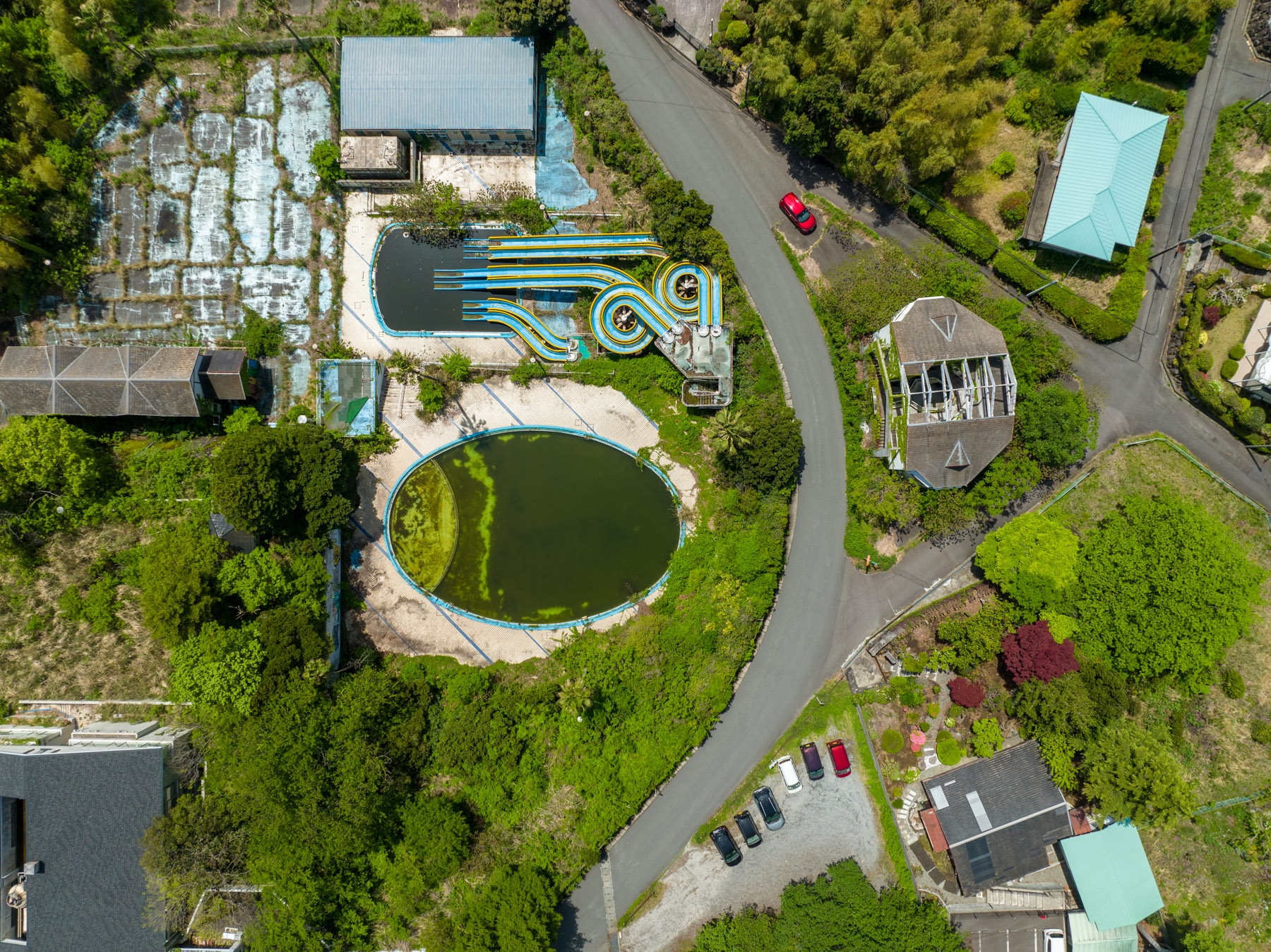 abandoned, chubu, drone, haikyo, ito, japan, japanese, ruin, shizuoka, special, theme-park, urban exploration, urbex, water-park