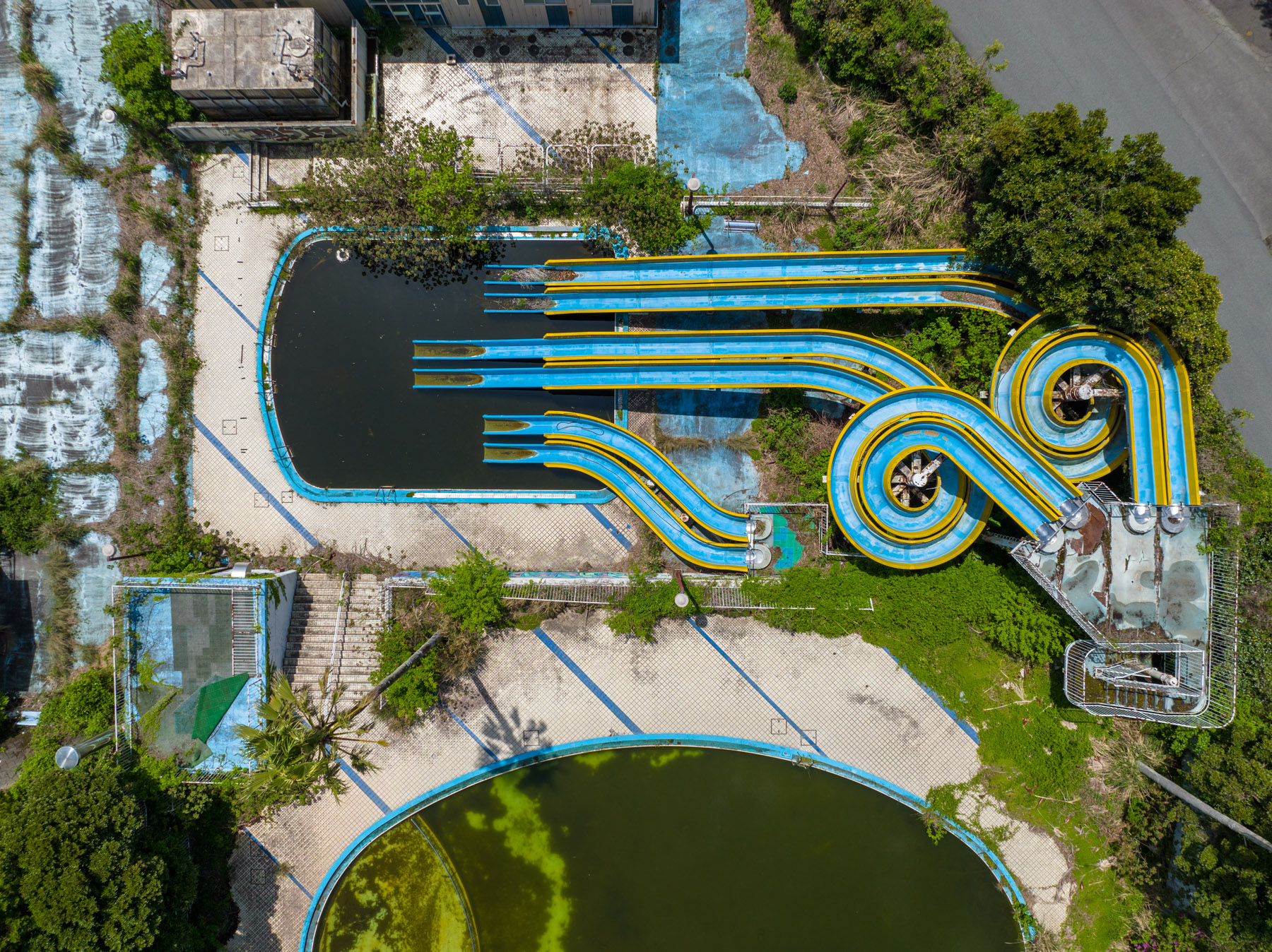 abandoned, chubu, drone, haikyo, ito, japan, japanese, ruin, shizuoka, special, theme-park, urban exploration, urbex, water-park