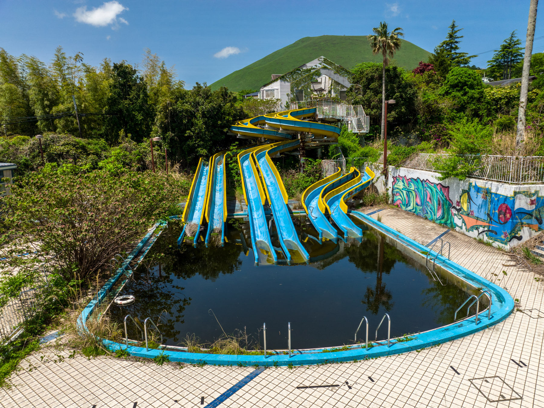 abandoned, chubu, drone, haikyo, ito, japan, japanese, ruin, shizuoka, special, theme-park, urban exploration, urbex, water-park