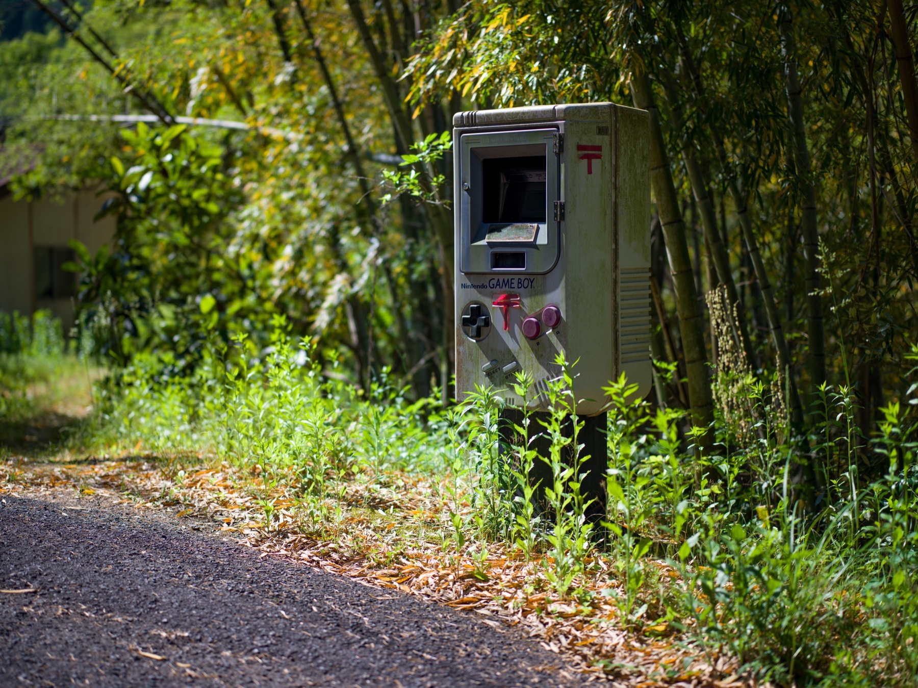 abandoned, game, gameboy, haikyo, japan, japanese, letterbox, ruin, thing, urban exploration, urbex